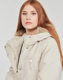 Manteaux^Vero Moda - VMTRACK AW23 PARKA COAT Beige