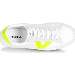 Baskets Mode^Victoria - BARCELONA LONA Blanc