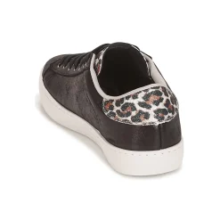 Baskets Mode^Victoria - DEPORTIVO BRILLO/LEOPARDO Noir