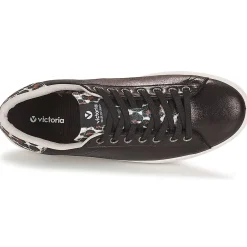 Baskets Mode^Victoria - DEPORTIVO BRILLO/LEOPARDO Noir
