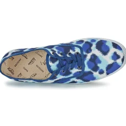 Baskets Mode^Victoria - INGLESA ESTAMP HUELLA TIGRE Bleu