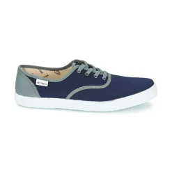Baskets Mode^Victoria - INGLESA LONA BICOLOR Marine
