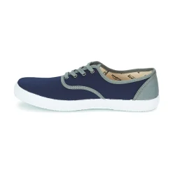 Baskets Mode^Victoria - INGLESA LONA BICOLOR Marine