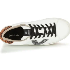 Baskets Mode^Victoria - TENIS EFECTO PIEL GLITTER