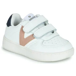 Baskets Mode^Victoria - TIEMPO EFECTO PIEL & COL Blanc