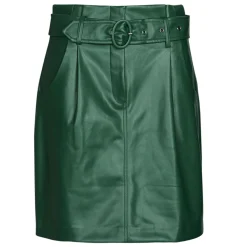 Jupes^Vila - VICHOOSY HW COATED SKIRT Vert