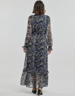 Robes^Vila - VIKELLY V-NECK L/S ANCLE Multicolore