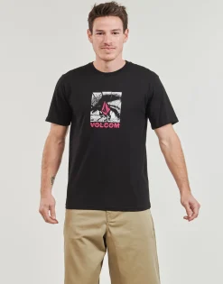 T-shirts & Polos^Volcom - OCCULATOR BSC SST Noir