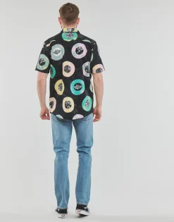 Chemises^Volcom - V ENT LP WOVEN SS Noir