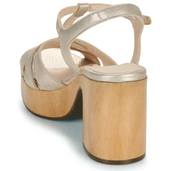 Sandales Et Nu-pieds^Wonders - M-1024 Doré