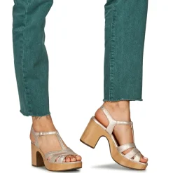 Sandales Et Nu-pieds^Wonders - M-1024 Doré