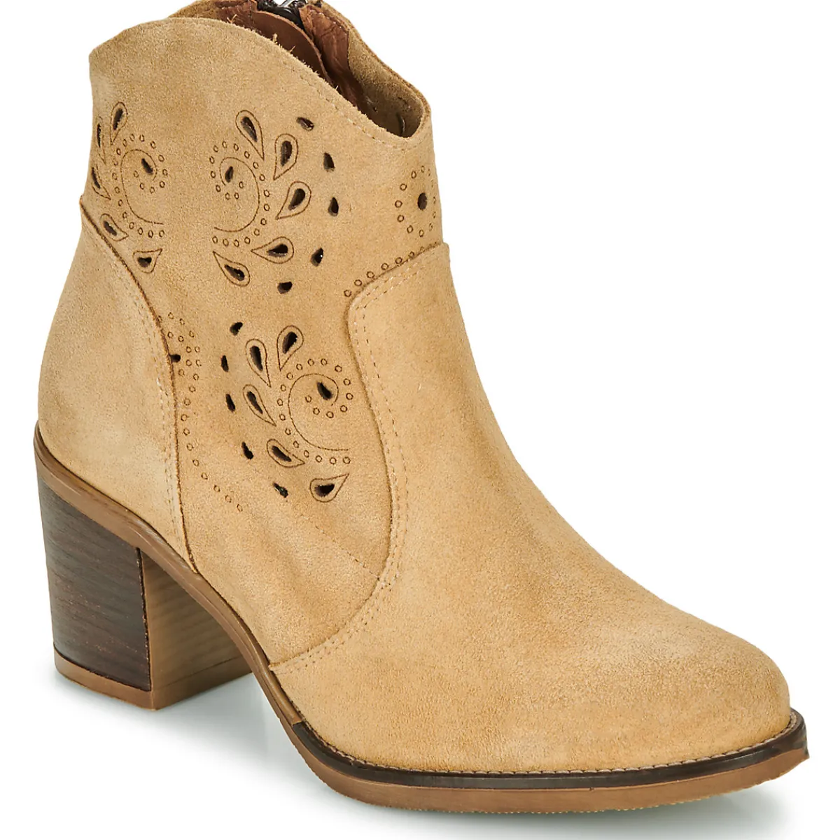 Bottines / Boots^YOKONO - ORNE-004-SERRAJE-BEIG Taupe