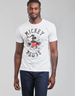 T-shirts & Polos^Yurban - DISNEY MICKEY OUDIK Blanc