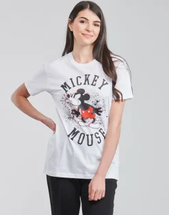 T-shirts & Polos^Yurban - DISNEY MICKEY OUDIK Blanc