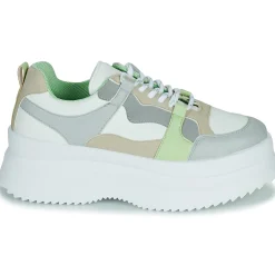 Baskets Mode^Yurban - PASTELLA Gris
