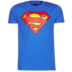 T-shirts & Polos^Yurban - SUPERMAN LOGO CLASSIC Bleu