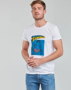 T-shirts & Polos^Yurban - SUPERMAN PEDREUX Blanc